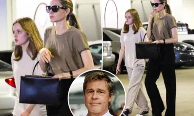 JUST IN: Angelina Jolie reveals that "Divorce is hard enough... battling depression as she was spotted looking tense with daughter Vivienne but there's one particularly cruel side effect that nobody warned me about and that's been taking a troll on my life lately leaving me to... See More