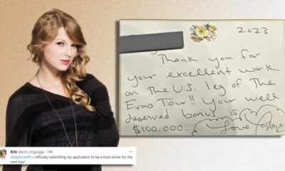 Taylor Swift’s Sweet and Heartfelt Surprise to her Employees was not Just $100,000 Bonuses for Her Truck Drivers, but a Personal Gesture Delivered by Her Father from her That Will Warm Your Heart: “She sent each of them a massive supply of…”