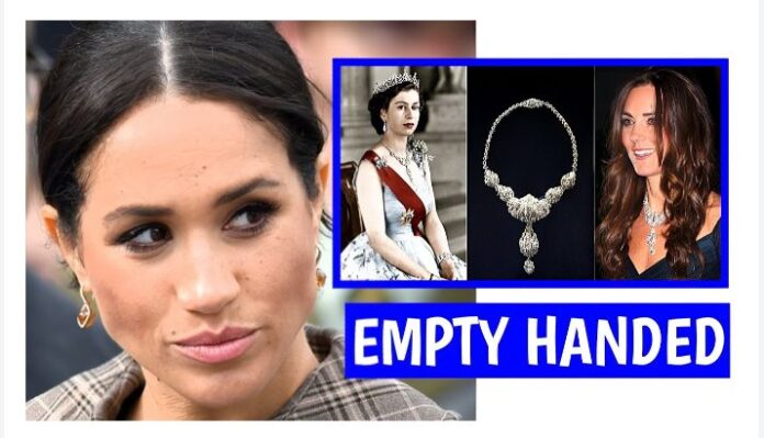 IT ALL BELONGS TO KATE! Catherine INHERITS Queen’s Favourite Pearl Necklace, Meghan EMPTY-HANDED (Video)… Full story below👇👇👇