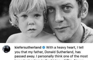 With a heavy heart: Canada’s Kiefer Sutherland penned a heartbreaking tribute to his beloved father, legendary actor Donald, 88, after his death at age 88 😢