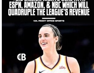 BREAKING: The WNBA has agreed to $2.2 billion in new media rights deals with ESPN, Amazon, & NBC over the next 11 years. The deal will quadruple the league’s revenue. Amazing news for the WNBA to keep moving forward!