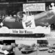 Also Today in Cool History: July 18, 1936 - The first Oscar Meyer "Wienermobile" was introduced to the public. Oscar Mayer's nephew Karl G. Mayer was the one to come up with the concept of getting in the giant wiener and driving it around (note the 'chef' waving from the 'rumble seat' at the rear)It was 13 feet long and an estimated $5,000 of faux-beef and it quickly found its way onto America's streets and into Americans' hearts