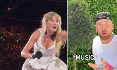 Travis Kelce Copies Taylor Swift’s ‘Eras Tour’ Choreography In Viral Side-By-Side Video and has shown that he has some impressive moves off the field as well.