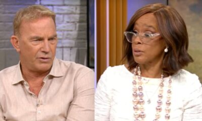 Awkward moment Kevin Costner shuts down Gayle King as he refuses to discuss rumored feud with Yellowstone creator Taylor Sheridan