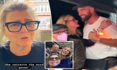 Nikki Glaser makes her parents APOLOGIZE for their 'gross' comment about Julia Roberts and Travis Kelce at Eras concert