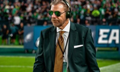 Howard Eskin's radio host son Spike breaks his silence after his dad was BANNED from MLB stadium for giving female employee 'an unwanted kiss'