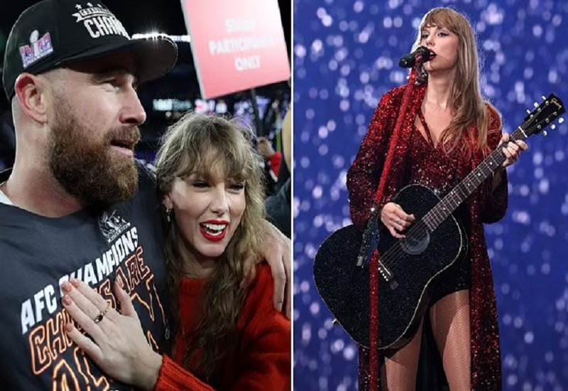 Taylor Swift performs Mary's Song for first time in 16 years... as the lyrics turn out to have an unexpected connection to her Travis Kelce romance