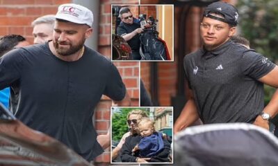 Inside Travis Kelce and Patrick Mahomes' 4th of July golfing trip during London visit with Brittany... before they ALL watch Taylor Swift perform Eras Tour in Amsterdam