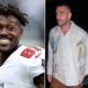 Travis Kelce and Taylor Swift are trolled by Antonio Brown as ex-NFL star leaves fans in stitches with hilarious photo of couple 'in 2040'