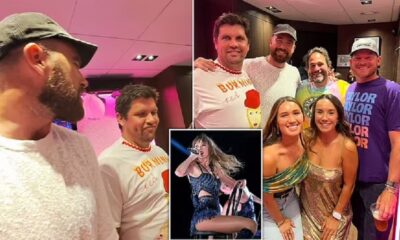 Barstool host reveals what Travis Kelce was like when they met at Taylor Swift Eras Tour show in Amsterdam