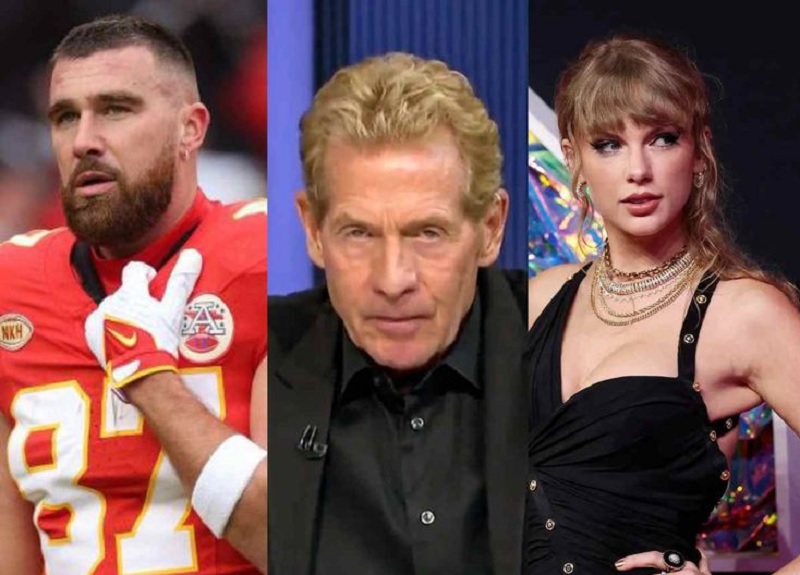 Fans kicked against American sports commentator Skip Bayless urging NFL to Ban Travis Kelce from attending Taylor Swift show next season saying its distraction and potential detriment to the Chiefs.