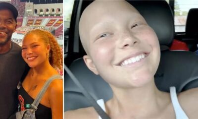 Michael Strahan’s Daughter Isabella, 19, Reveals She’s Cancer-Free: ‘Goodbye Hospital’ ‘It does feel Great” revealing her Bandaged incision