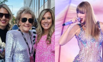 “I’m 89 and Jet down 5,000 miles to Taylor Swift concert… it was worth every penny,” shared an elderly Swiftie about emotional journey to attend Taylor’s concert… ❤️ I think when you love something, age shouldn't deprive.