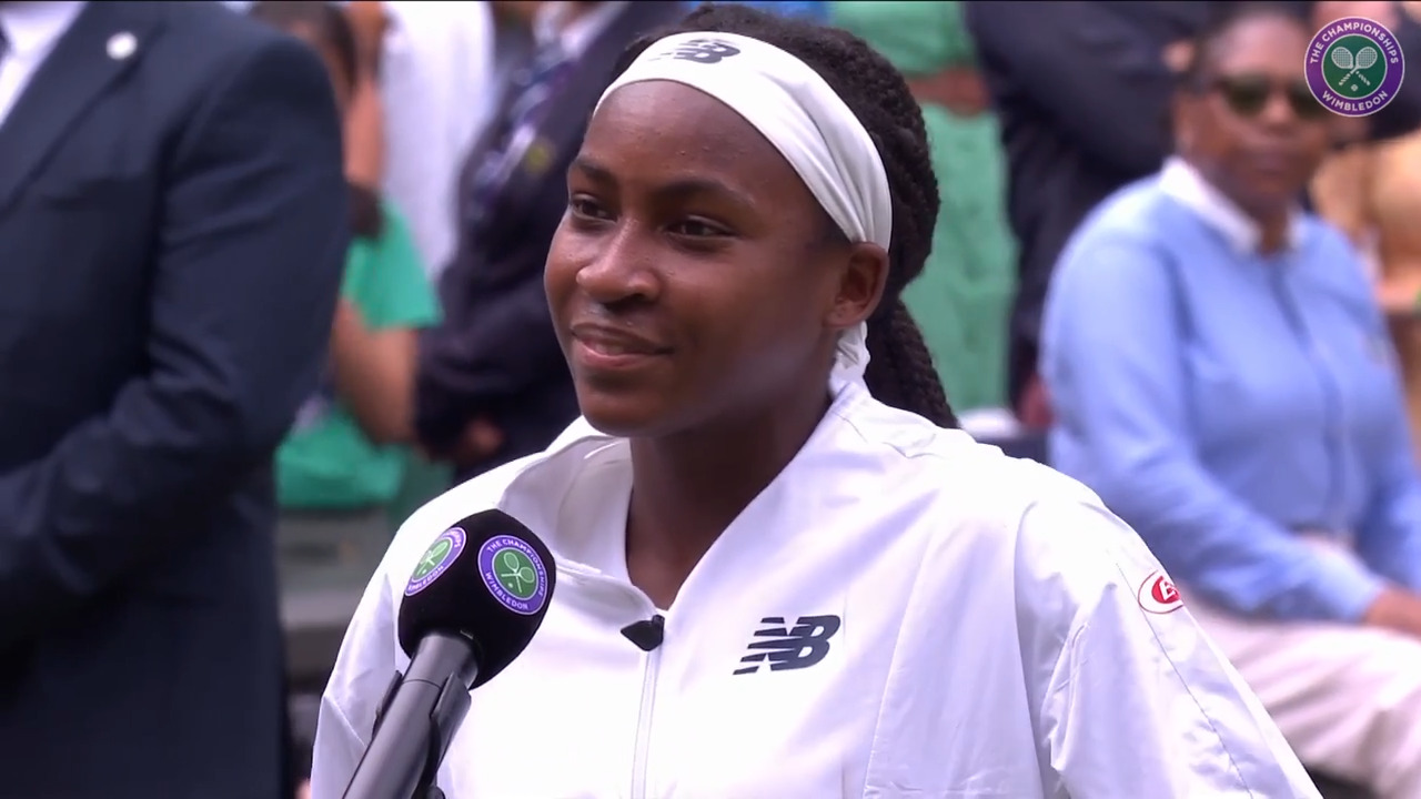 Coco Gauff Displays Sportsmanship with On-Court Message After Dashing British Wimbledon Hope