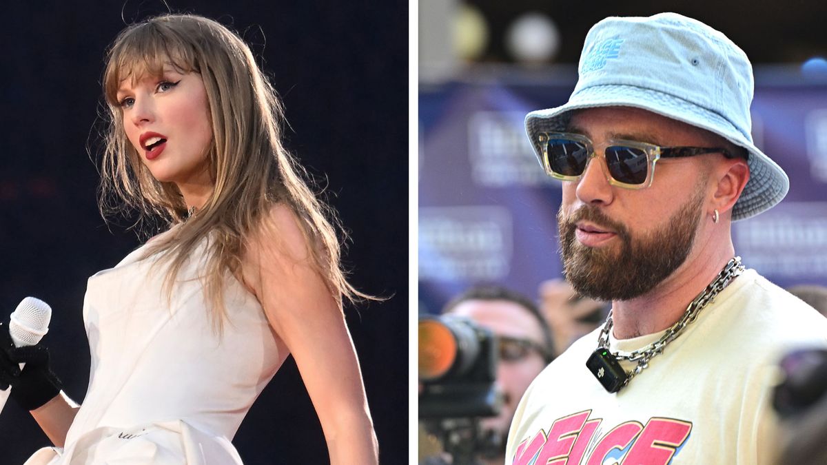 JUST IN: Taylor Swift has abandoned her Eras Tour in Zurich after receiving an urgent call from her boyfriend, Travis Kelce. Swift has hurriedly jetted down to Kansas City to confirm the news, Travis is a rare gem to be treasured